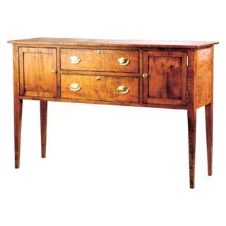 Genuine D.R. Dimes All Tiger Maple Sideboard  