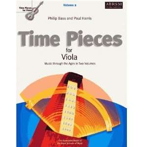  Bass/Harris Time Pieces For Viola, Vol. 2 Musical 