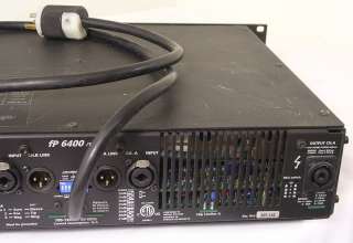 Lab Gruppen fp6400 Power Amplifier fp Series 6400 Watt Power Amp Lab 