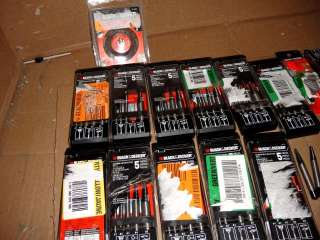 WHOLESALE ASSORTED BLACK AND DECKER SCREW EXTRACTORS  