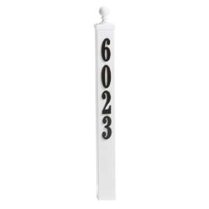  Whitehall 15981 White Post with Finial: Home Improvement