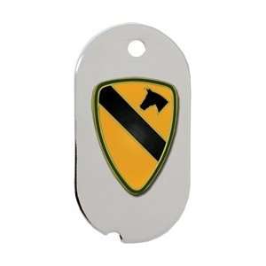  US Army 1st Cavalry Division Dog Tag Key Ring Everything 