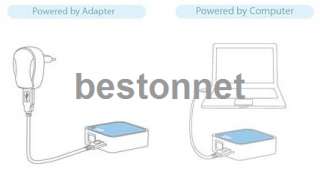 TL WR702N supports power supply by Power Socket, also supports power 