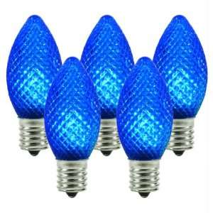 25 Bulbs C9 LED   Blue   Intermediate Base   Christmas Lights 