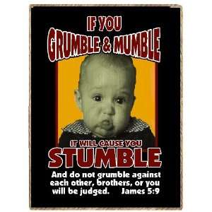   Willl Cause You to Stumble Refrigerator Gift Magnet: Kitchen & Dining