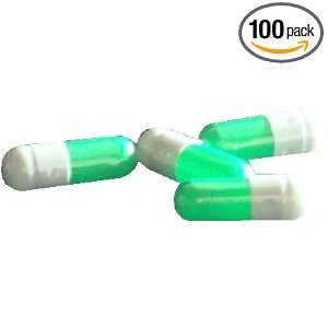  Empty Gelatin Capsules Size 4, 1000 Count, Color:green 