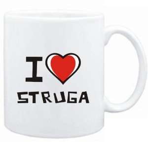  Mug White I love Struga  Cities: Sports & Outdoors