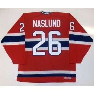  Mats Naslund Montreal Canadiens Ccm Maska Jersey   X Large 