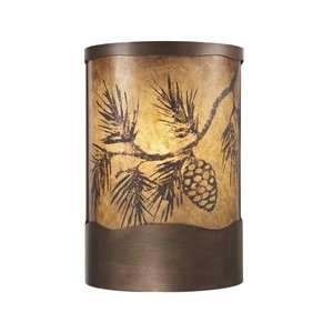  Shadow Mountain Meadow Valley Wall Sconce: Home 