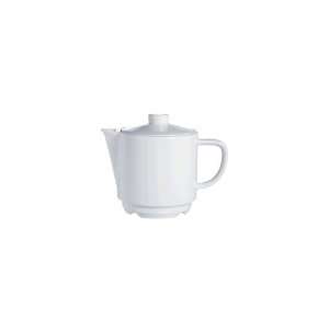 Cardinal Arcoroc Candour White Porcelain 15 Oz. Teapot   R0819:  