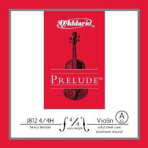   4H Prelude Silk & Steel violin Strings, Heavy Musical Instruments