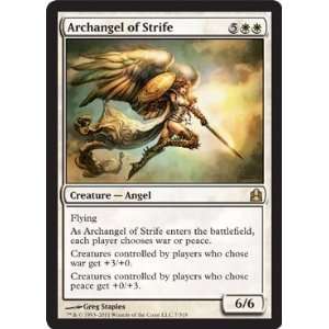   Magic: the Gathering   Archangel of Strife   Commander: Toys & Games