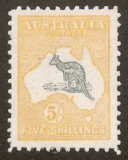   Shilling Grey & Yellow Roo / Kangaroo   READ NOTE BEFORE BUYING  