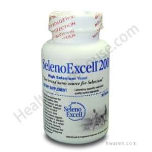  SelenoExcell200 High Selenium Yeast   90 Tablets: Health 