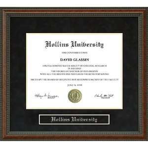  Hollins University Diploma Frame