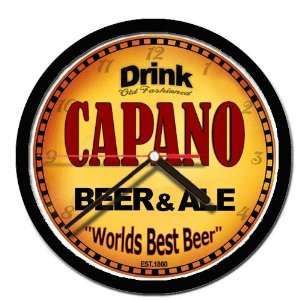  CAPANO beer and ale cerveza wall clock: Everything Else