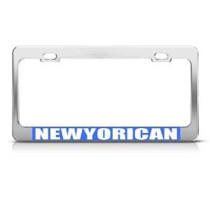 Newyorican New York Puerto Rico license plate frame Tag Holder