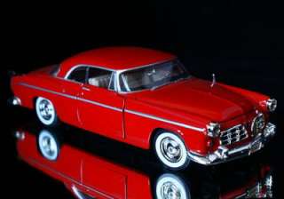 1955 Chrysler C300 MOTORMAX Diecast 1:24 Red  