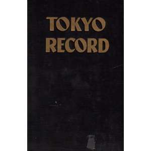  Tokyo Record Otto Tolischus Books