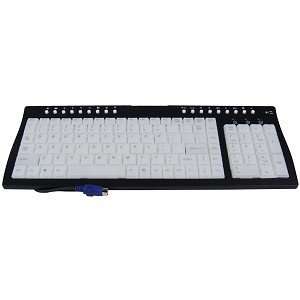  PS/2 Multimedia EL Light Keyboard w/Hot Keys (Black 