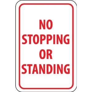  SIGNS NO STOPPING OR STANDING