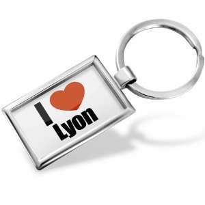  Keychain I Love Lyon region: Rhône, Rhône Alpes   Hand 