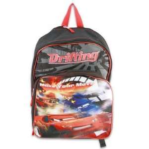    Disney Pixar Cars Drifting Backpack with Hood 15H: Toys & Games