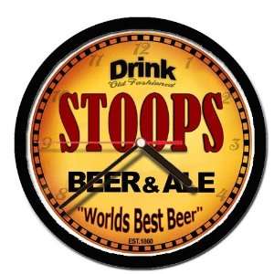  STOOPS beer and ale cerveza wall clock: Everything Else