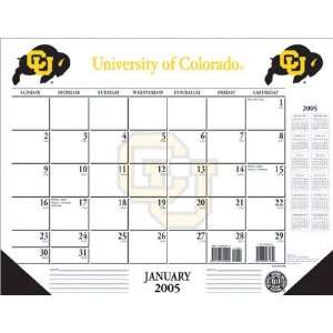 Colorado Buffaloes 2004 05 Academic Desk Calendar  Sports 