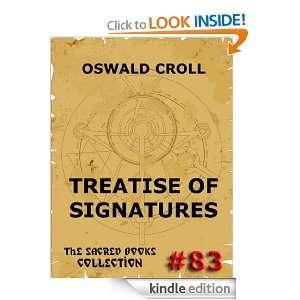 Treatise On Signatures (The Sacred Books): Oswald Croll:  