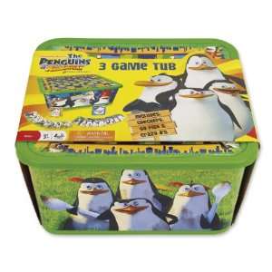    Cardinal Games Penguins Of Madagascar 3 Game Tub: Toys & Games