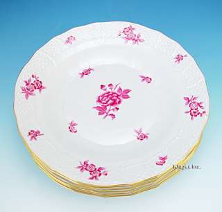   porcelain measures 8 inch diameter decor pink eton age ca 1920