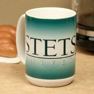 NCAA Stetson Hatters White 15oz. Ceramic Mug  Kitchen 