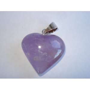   Polished Heart Pendant with Sterling Silver Bale: Everything Else