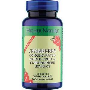  Higher Nature Super Strength Cranberry 30 Capsules Beauty