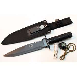  14 Carbon Steel Survival Knive with Sheath Heavy Duty 