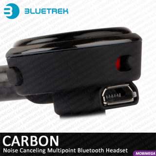 Bluetrek Carbon Noise Cancellation Multipoint Bluetooth 3.0 Headset 