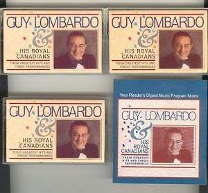 GUY LOMBARDO Royal Canadians Greatest Hits Cassette Set  