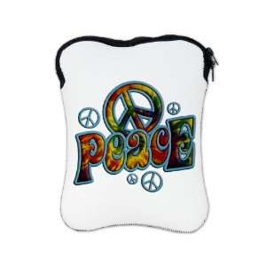 iPad 1 2 & New iPad 3 Sleeve Case 2 Sided PEACE Peace 