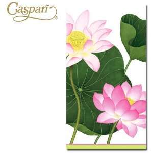  Caspari Paper Napkins 9870G Lily Pond Guest Napkins 