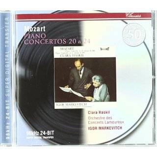 Mozart Piano Concertos Nos. 20 & 24 by Wolfgang Amadeus Mozart, Igor 