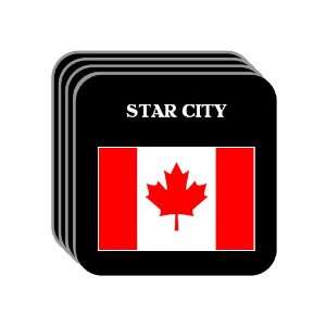  Canada   STAR CITY Set of 4 Mini Mousepad Coasters 