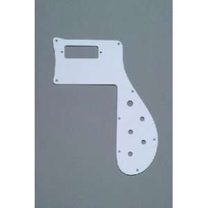  Pickguard for Rickenbacker Bass White 1 Ply Musical Instruments