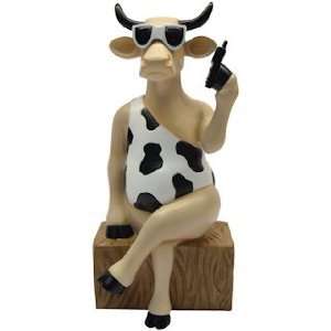  Cow Parade Call Me Now Figurine