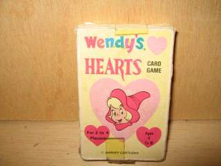 Vintage Child Card Game Wendys Hearts Harvey Cartoons  