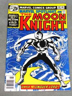 MARVEL SPOTLIGHT #26 31, 33 1st Solo Moon Knight Devil Slayer 1974 VF 
