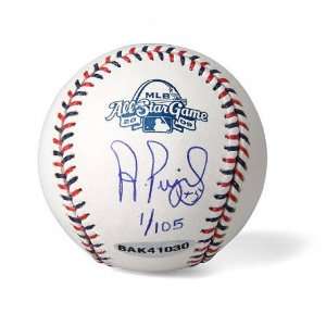  Albert Pujols Autographed 2009 All Star Game Baseball 