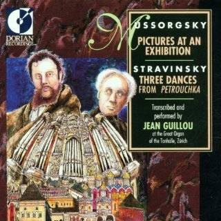 Mussorgsky Pictures at an Exhibition; Stravinsky Three Dances From 