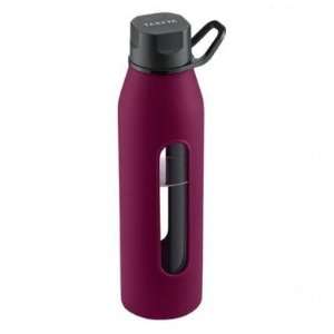 Glass Water Bottle 20oz Purple:  Home & Kitchen