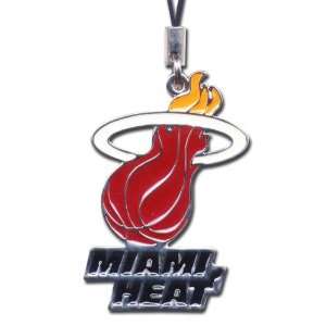  Official Licensed Miami Heat Square Shaped Logo Charm 